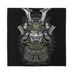 Japanese Samurai Warrior Print Silk Bandana
