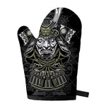 Japanese Samurai Warrior Print Single Oven Mitt