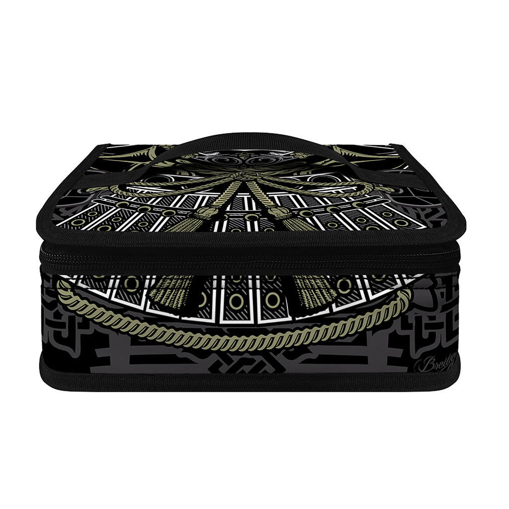 Japanese Samurai Warrior Print Small Lunch Bag