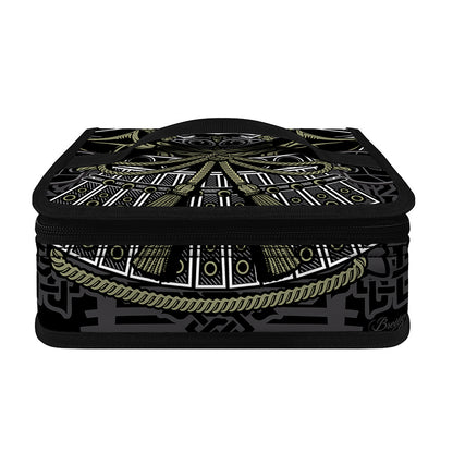 Japanese Samurai Warrior Print Small Lunch Bag