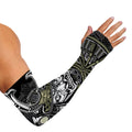 Japanese Samurai Warrior Print Sun Protection Arm Sleeves