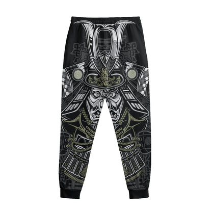 Japanese Samurai Warrior Print Sweatpants