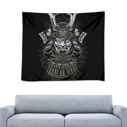 Japanese Samurai Warrior Print Tapestry