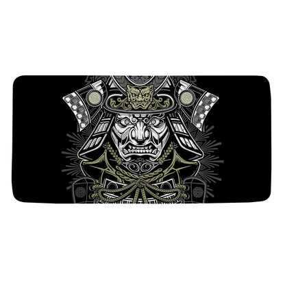 Japanese Samurai Warrior Print Towel
