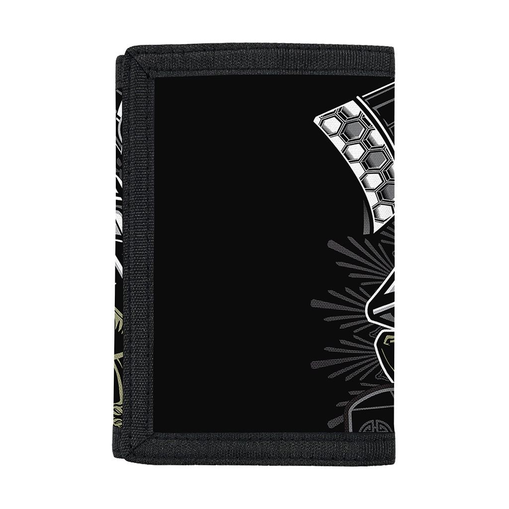Japanese Samurai Warrior Print Trifold Wallet