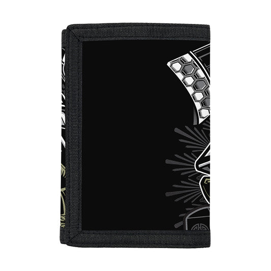 Japanese Samurai Warrior Print Trifold Wallet