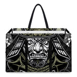 Japanese Samurai Warrior Print Utility Tote Bag