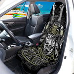 Japanese Samurai Warrior Print Waterproof Car Seat Cover