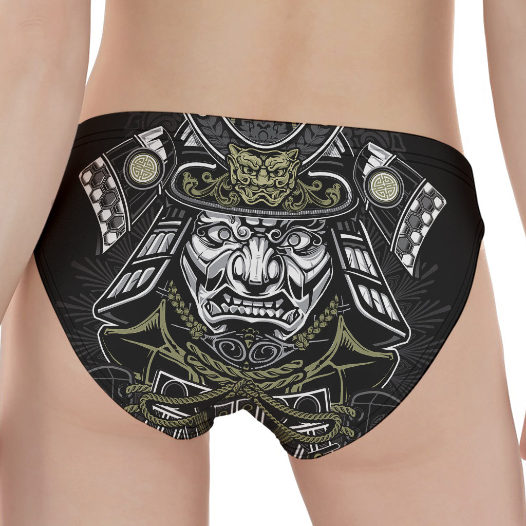 Japanese Samurai Warrior Print Women's Panties