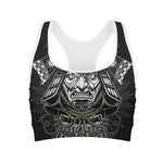 Japanese Samurai Warrior Print Women's Sports Bra