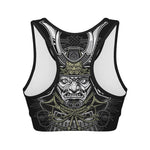 Japanese Samurai Warrior Print Women's Sports Bra
