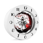 Japanese Samurai Woman Print Alarm Clock