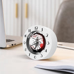 Japanese Samurai Woman Print Alarm Clock