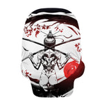 Japanese Samurai Woman Print Baby Seat Cover