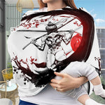 Japanese Samurai Woman Print Baby Seat Cover