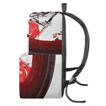 Japanese Samurai Woman Print Backpack