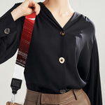 Japanese Samurai Woman Print Bag Strap