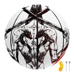 Japanese Samurai Woman Print Basketball