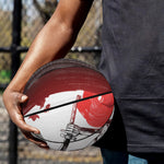 Japanese Samurai Woman Print Basketball