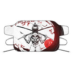 Japanese Samurai Woman Print Car Windshield Snow Cover