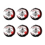 Japanese Samurai Woman Print Coaster Set