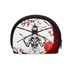 Japanese Samurai Woman Print Coin Purse