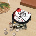 Japanese Samurai Woman Print Coin Purse