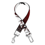 Japanese Samurai Woman Print Dog Seat Belt