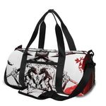 Japanese Samurai Woman Print Gym Bag