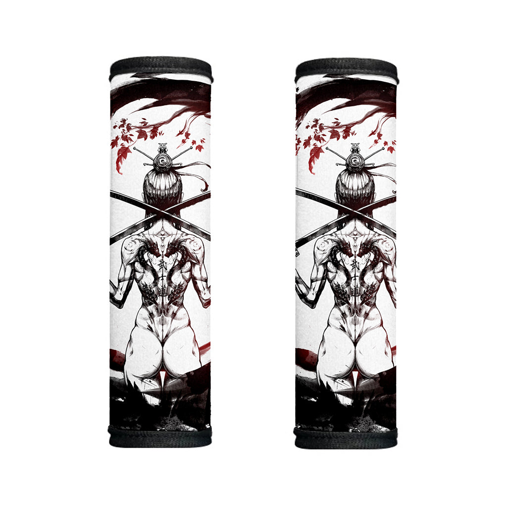 Japanese Samurai Woman Print Handle Covers