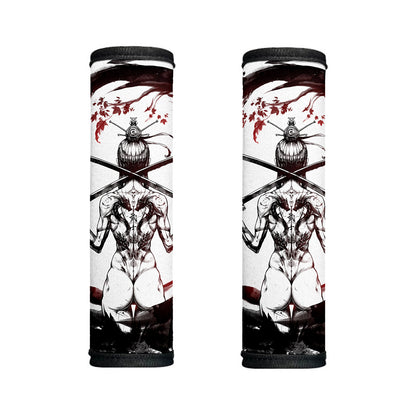 Japanese Samurai Woman Print Handle Covers