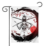 Japanese Samurai Woman Print House Flag