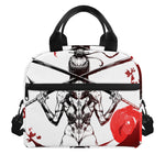 Japanese Samurai Woman Print Insulated Lunch Bag
