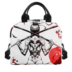 Japanese Samurai Woman Print Insulated Lunch Bag