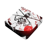 Japanese Samurai Woman Print Outdoor Seat Cushion Cover