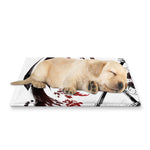 Japanese Samurai Woman Print Pet Cooling Mat Cover