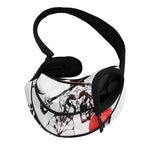 Japanese Samurai Woman Print Pet Sling Carrier