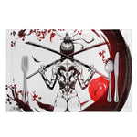 Japanese Samurai Woman Print Placemat
