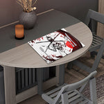 Japanese Samurai Woman Print Placemat