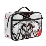Japanese Samurai Woman Print Portable Lunch Bag