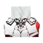Japanese Samurai Woman Print Rectangle Tissue Box Cover