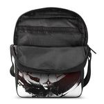 Japanese Samurai Woman Print Rectangular Crossbody Bag