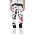 Japanese Samurai Woman Print Joggers