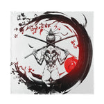 Japanese Samurai Woman Print Silk Bandana