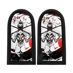 Japanese Samurai Woman Print Skillet Handle Cover