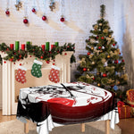 Japanese Samurai Woman Print Tablecloth