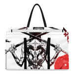 Japanese Samurai Woman Print Utility Tote Bag