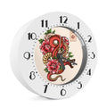Japanese Snake Tattoo Print Alarm Clock