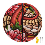 Japanese Snake Tattoo Print Basketball