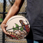 Japanese Snake Tattoo Print Basketball